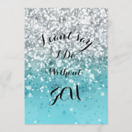 Convite Turquoise Bridesmaid