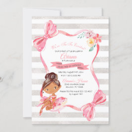 Convite Tutu Animou Ballerina Aniversário