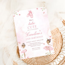 Tutu - Balé Dançarina Ballerina Birthday