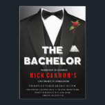 Convite Tuxedo para Partido de Despedida de Soltei<br><div class="desc">Crédito da imagem: Freepik.com</div>