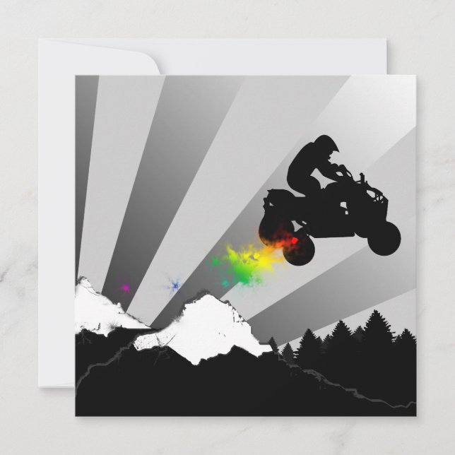 Convite TV : pista de pó (Frente)