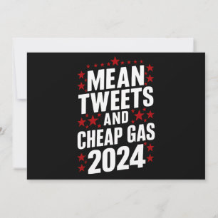 Convite Tweets Médios E Gás Barato Donald Trump 2024