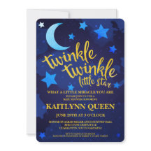 Twinkle Twinkle Gênero Chá de fraldas Neutro