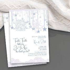 Convite Twinkle Twinkle Little Star Moon Sprinkle