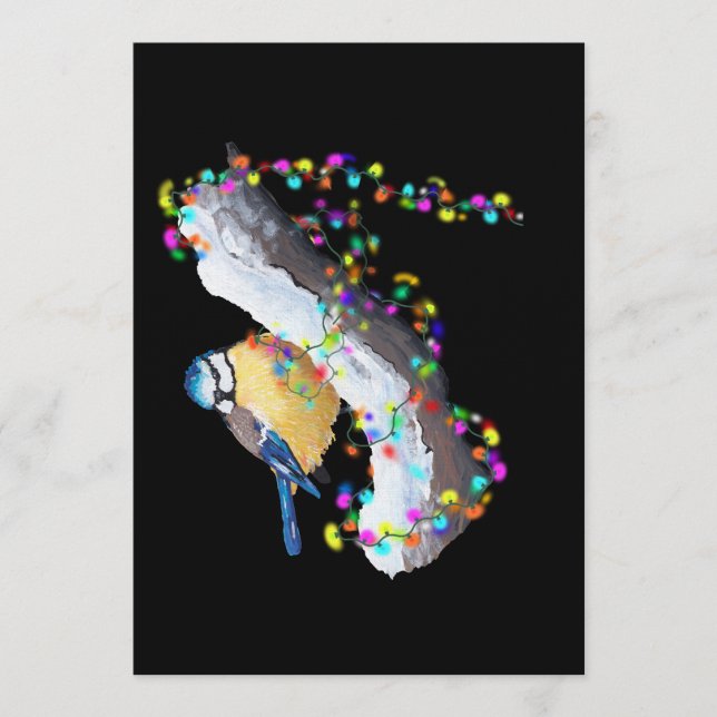 Convite Twinkle Twinkle Little Tit (Frente)