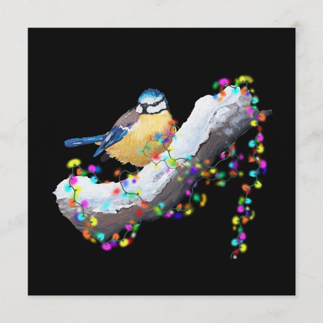 Convite Twinkle Twinkle Little Tit (Frente)