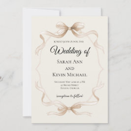 Convite Tying the Knot Wedding Invitation