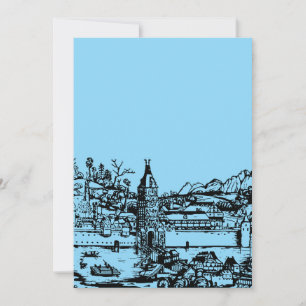 Convite Ulm cidade em Baden-Württemberg na Alemanha