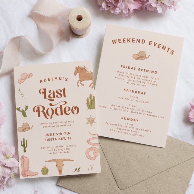Convite Última Festa de solteira do Rodeio Ocidental (Criador carregado)
