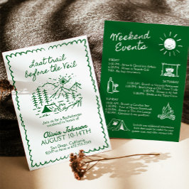 Convite Última Rastreio Antes Da Festa de solteira Do Véu