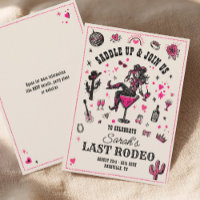 Última Rodeo Cowgirl Diversão Nash Bash Bacheloret