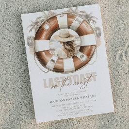 Convite Última torrada na praia