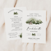 Última Trilha Antes Do Fim De Semana Da Bacheloret