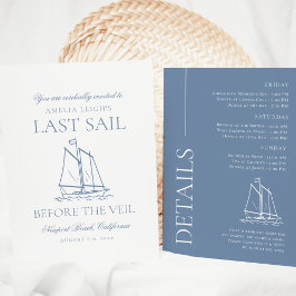 Convite Última Vela Antes Do Fim De Semana Da Bachelorette