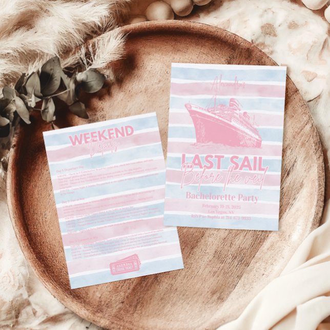 Convite Última Vela Rosa Antes Da Bachelorette Do Véu (Criador carregado)