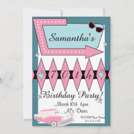 Convite Último Aniversário a Qualquer Idade, 1950