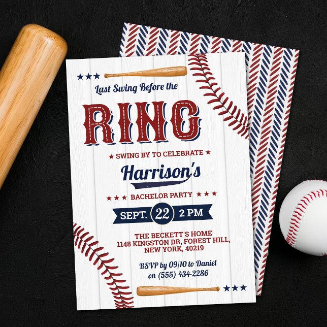 Convite Último Balanço Antes da Festa de Despedida de Solt (Criador carregado)