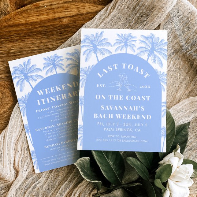 Convite Último Brinde No Fim De Semana Da Bachelorette Cos (Criador carregado)