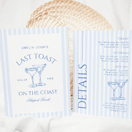 Convite Último Brinde No Fim De Semana Da Bachelorette Cos