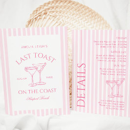 Convite Último Brinde No Fim De Semana Do Bach Rosa Costei
