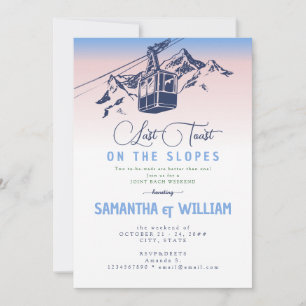 Convite Último Brinde No Fim De Semana Do Bach Slopes Ski