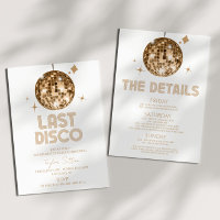 Último Descoplamento de Bachelorette Disco Festa d