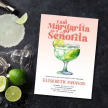 Último Margarita como uma Senhorita Despedida de S