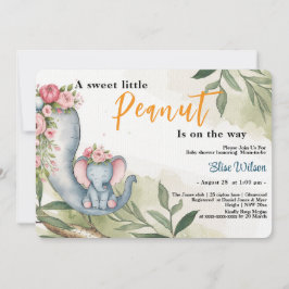 Convite Um amendoim doce está a caminho