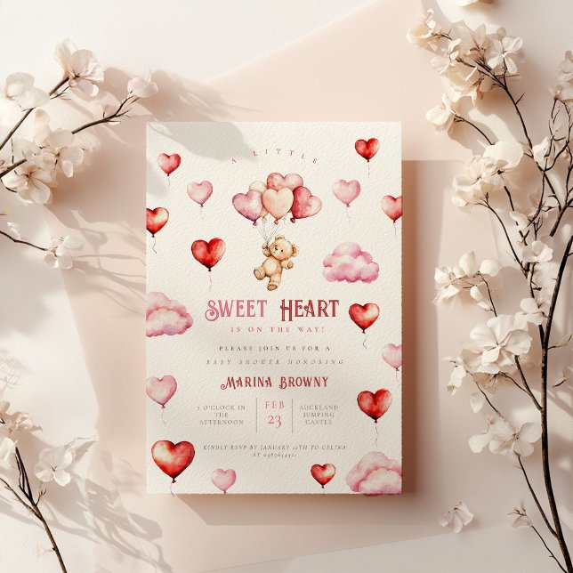 Convite Um amiguinho está a caminho do chá de fraldas (Criador carregado)