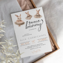 Um aniversário de Páscoa coelhinha