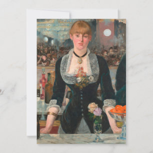Convite Um Bar no Manet Folies-Bergère Edouard