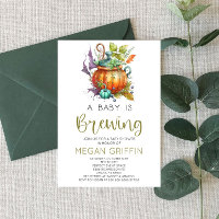 Um Bebê Está Fazendo Chá de fraldas De Queda De Ha