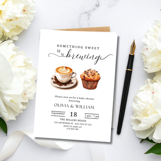 Convite Um Bebê Está Sendo Preparado Chamada de Gênero Neu (Criador carregado)