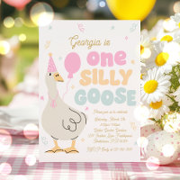 Um Bobo de Festa de primeiro aniversario de Ganso