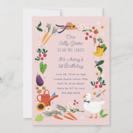 Convite Um Bobo ganha o questo do jardim rosa-rosa