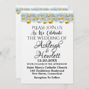 Convite Um Bom Dia Para Um Casamento Ver De Volta - Convit