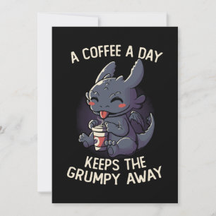 Convite Um Café por Dia Mantém o Mal-Humorado Longe Engraç