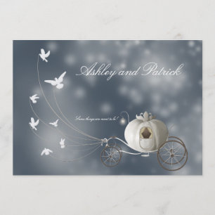 Convite Um Casamento Real De Contos De Fada