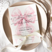 Um Chá de fraldas de Arco rosa-claro-Feliz