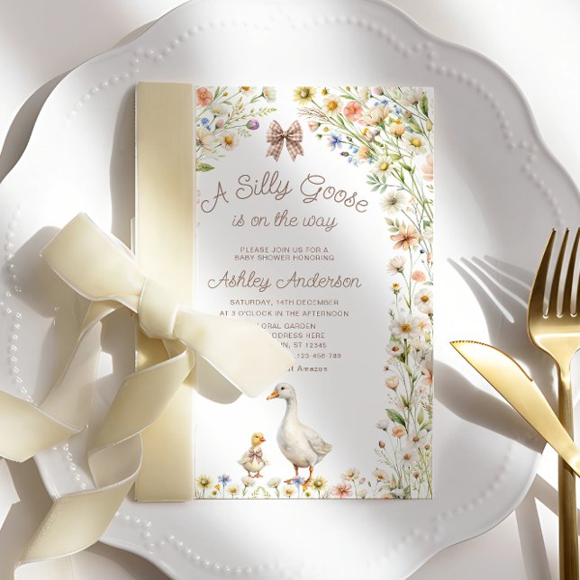 Convite Um Chá de fraldas Giro Bobo (Criador carregado)