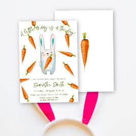 Convite Um coelhinho a caminho! Chá de Bebê
