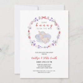 Convite Um Coelhinho Está A Caminho, Chá de fraldas