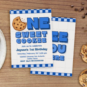 Convite Um Cookie Doce