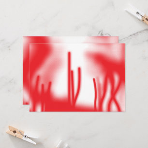 Convite Um design gráfico com vermelho e laranja em negrit