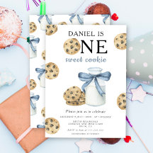 Um Doce Biscoito e Leite Primeiro Aniversário