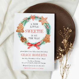 Convite Um Docinho Está A Caminho, Cookie Chá de fraldas D