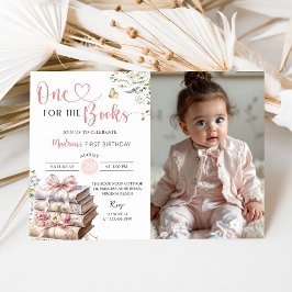 Convite Um Floral Inesquecível para o Primeiro Aniversário