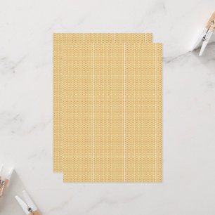 Convite um fundo amarelo e branco com um traço
