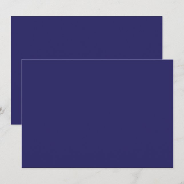 Convite um fundo azul com um relógio (Frente/Verso)