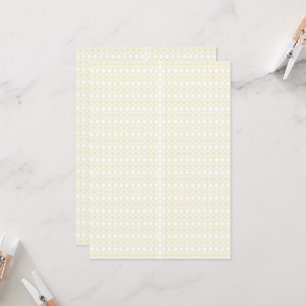 Convite um fundo laranja e amarelo com pequenos pontos